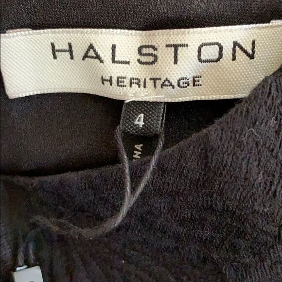 NWT Halston Sleeveless Tulip Fit Flare Dress - Picture 5 of 9